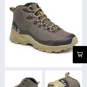 HOLO Troy mid women’s boot in avocado green